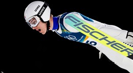 Na snímke slovenský skokan na lyžiach Hektor Kapustík.