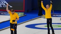 Švédski súrodenci v curlingu Isabella a Rasmus Wranaaovci