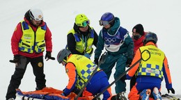 Mathilde Gremaudová po páde.