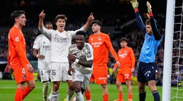 Vinicius Junior oslavuje gól.