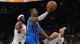 Záber zo zápasu Phoenix - Oklahoma City