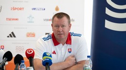 Na snímke šéftréner slovenskej reprezentácie Libor Charfreitag.