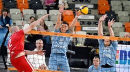 Fotka zo zápasu VK Slovan Bratislava - RIEKER UJS Komárno.