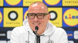 Tréner slovenskej futbalovej reprezentácie Francesco Calzona. 