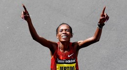 Rita Jeptoová, archívna snímka.