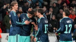 Nemecko oslavuje gól. 