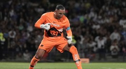 Na archívnej snímke z 14. marca 2026 brankár Keylor Navas z Pumas.