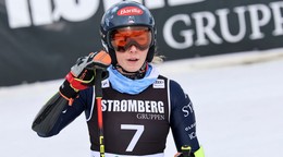 Americká lyžiarka Mikaela Shiffrinová.