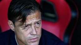 Tréner Matias Almeyda.