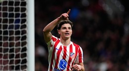 Hráč Julian Alvarez z Atletica Madrid.