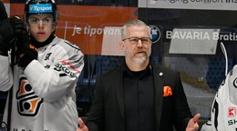 Na snímke tréner Košíc Dan Ceman v piatom semifinálovom stretnutí.