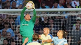 Fotka zo zápasu Manchester City - Southampton.