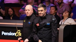 Ronnie O'Sullivan a John Higgins.