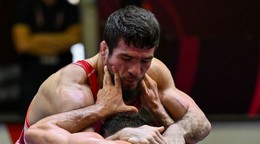 Slovenský zápasník Tajmuraz Salkazanov.