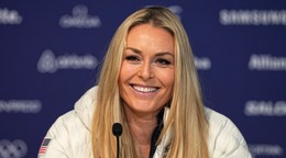 Americká lyžiarka Lindsey Vonnová.