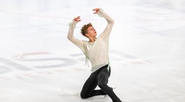 Lukáš Václavík na JGP vo Varese.