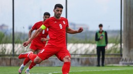 Iránski futbalisti, ilustračná fotografia. 