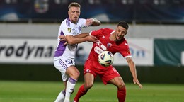 Jakub Sylvestr (vpravo) dostal najviac hlasov od trénerov a kapitánov.