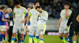 Sklamaní hráči Manchestru City police remíze na pôde Evertonu.