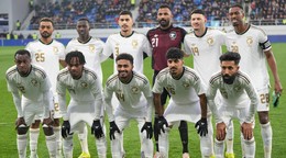 Futbalisti Saudskej Arábie.