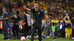 Tréner Lionel Scaloni.