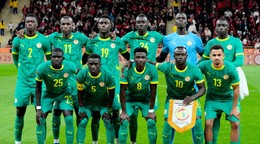 Futbalisti Senegalu.
