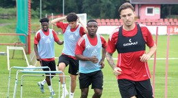 Futbalisti MFK Dukla Banská Bystrica.