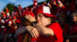 Na snímke otvárací ceremoniál Národných hier Špeciálnych olympiád Slovensko 2026 v Šamoríne.