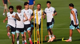 Futbalisti Argentíny počas tréningu pred MS 2026.
