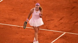 Mirra Andrejevová sa teší z postupu do finále Roland Garros 2026.