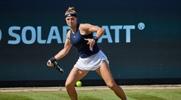 Česká tenistka Karolína Muchová na turnaji WTA Bad Homburg 2026.