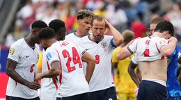 Futbalisti Anglicka v zápase s Ghanou na MS vo futbale 2026.