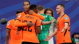 Futbalisti Holandska oslavujú triumf nad Tuniskom na MS 2026.