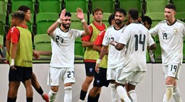 Futbalisti Saudskej Arábie. 