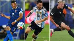 Mbappé, Messi. Haaland.