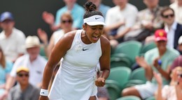 Naomi Osaková počas Wimbledonu 2026.