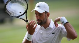Srbský tenista Novak Djokovič