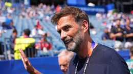 Tréner Jürgen Klopp.