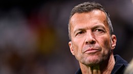 Na archívnej snímke z 26. marca 2024 televízny futbalový expert  Lothar Matthäus.
