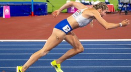 Slovenská atlétka Emma Zapletalová.