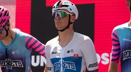 Slovenský cyklista Lukáš Kubiš.