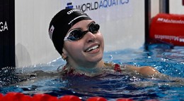 Americká plavkyňa Kate Douglasová.