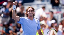 Grécky tenista Stefanos Tsitsipas.