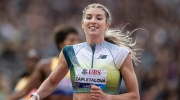 Emma Zapletalová zvíťazila v behu na 400 m cez prekážky na mítingu Diamantovej ligy v Lausanne 2026.
