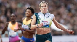 Emma Zapletalová zvíťazila v behu na 400 m cez prekážky na mítingu Diamantovej ligy v Lausanne 2026.