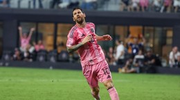 Lionel Messi v drese Miami.