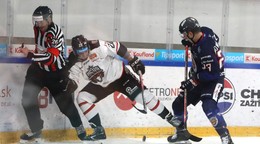 Fotka zo zápasu HC ‘05 TAM Banská Bystrica - HKM Zvolen.