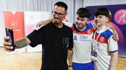 Marek Hamšík na podujatí SAYG