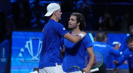 Carlos Alcaraz a Jakub Menšík.