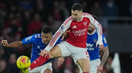 Gabriel Martinelli v drese Arsenalu.